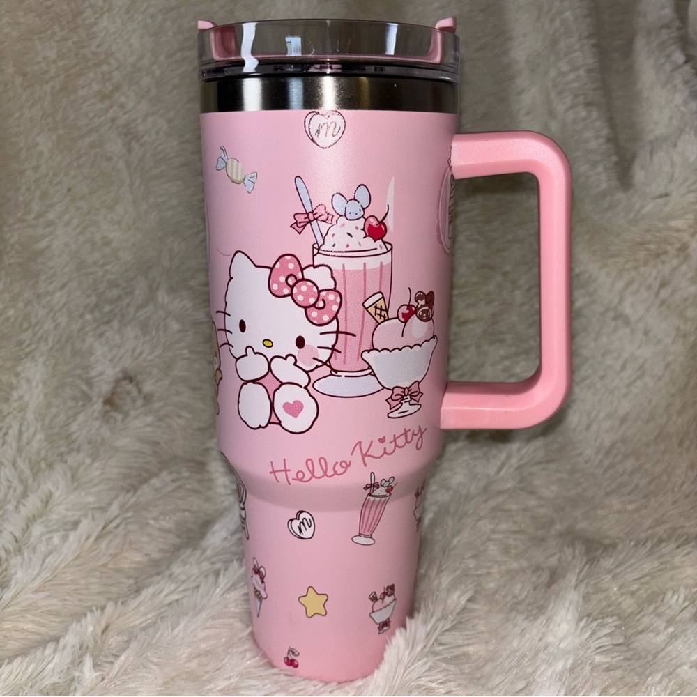 Hello Kitty Milkshake Stainless Steel Tumbler 40oz